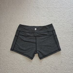 Born Primitive Crossfit Dark Grey Shorts With Side Pockets